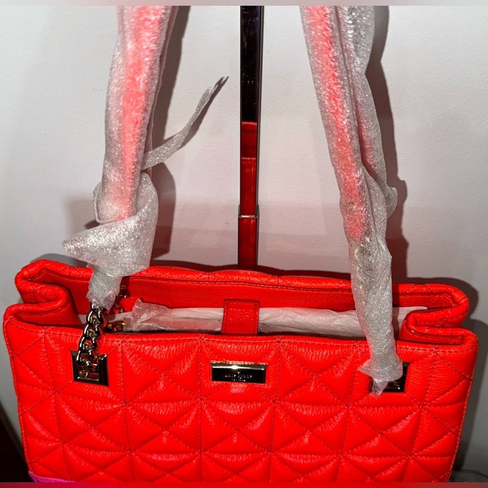 Kate Spade NWT $378 Phoebe Sedgewick Place Leather Shoulder Bag Tote - Picture 7 of 15